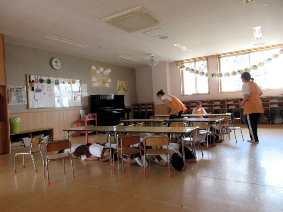 避難訓練を行いました(^^)