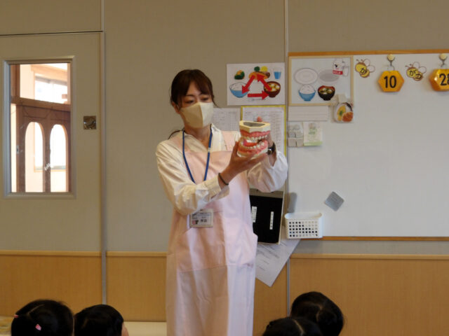 歯磨き大好き事業　年長1　ゆりぐみ